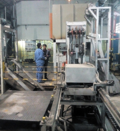 淬火保護(hù)現(xiàn)場